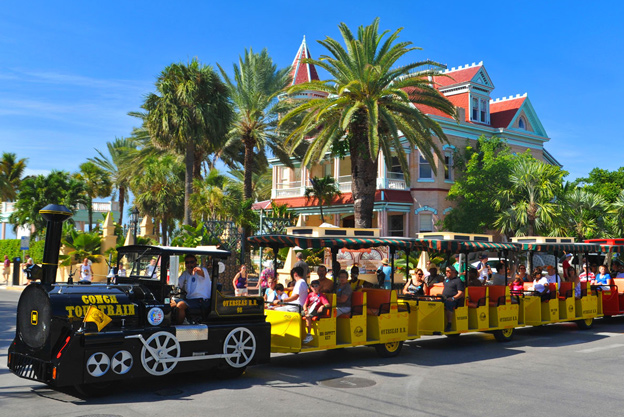 Image of Conch Tour Train in Key West