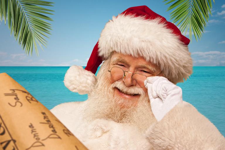 Santa Claus in Key West