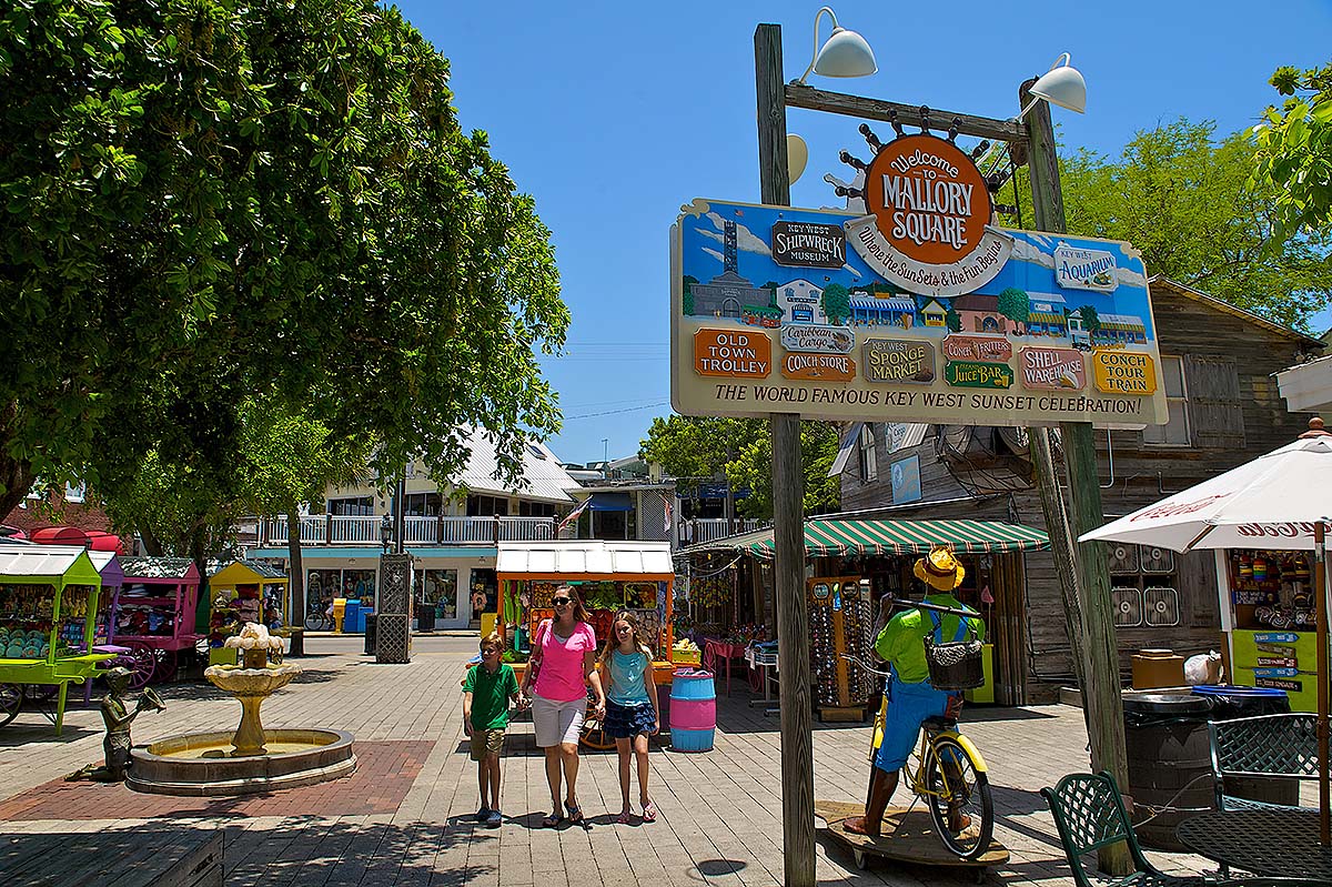 Mallory Square in Key West 